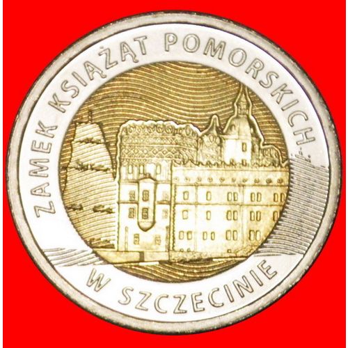 BI-METALLIC: POLAND★5 ZLOTY 2016 UNC MINT LUSTER CASTLE! LOW START ★ NO RESERVE!