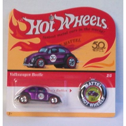 HOT WHEELS ' 50th ANNIVERSARY ' VOLKSWAGEN BEETLE