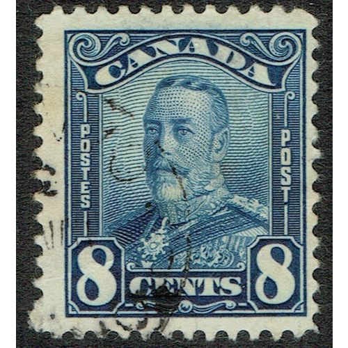 Canada 1928 8c Blue SG280 FU