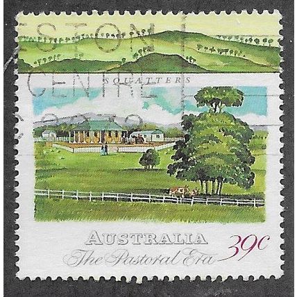 AUS 1989 39c 'COLONIAL DEVELOPMENT- SQUATTERS' FINE USED (EBID67-834)