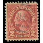 Used 634 2c George Washington Barely Clears M08707