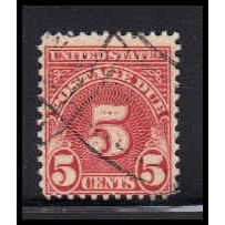 Used J83a 5c Postage Due Average K1454