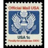 O127 1c Eagle Fine MNH G0521
