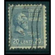Used 825 20c James Garfield Just Clears M08078