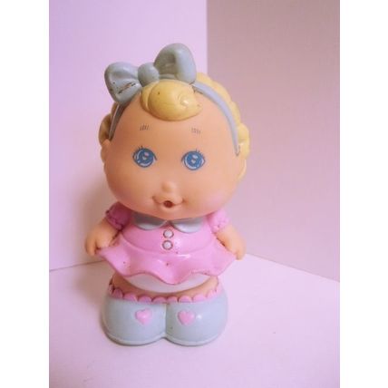 Vintage 90s Playskool Girl Squeaky Figure Squeaker Works