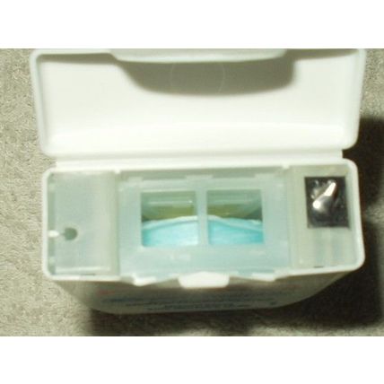 vtg johnson & johnson REACH CLEAN-BURST icy peppermint waxed dental floss 55 yds