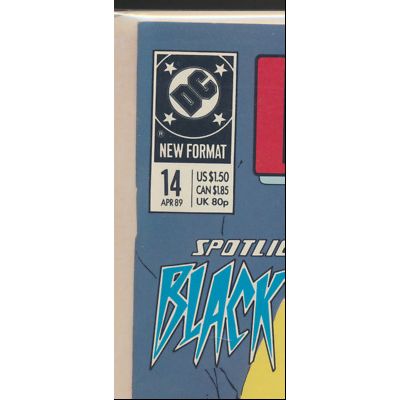 Checkmate! #14, April 1989 DC Comic Book, Black Thorn, VF+++