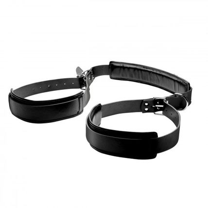 Padded Thigh Sling Position Aid Swing Strict Bondage BDSM Synthetic Leather S&M