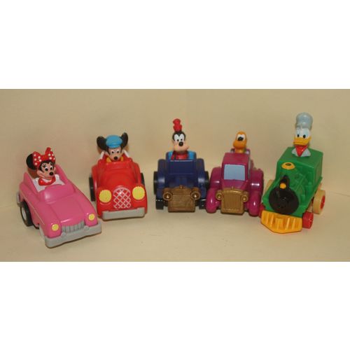 1989 McDonalds Disney Mickey's Birthdayland Complete Set of 5