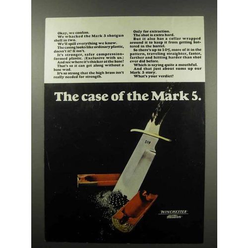1967 Winchester Western Mark 5 Shotgun Shell Ad
