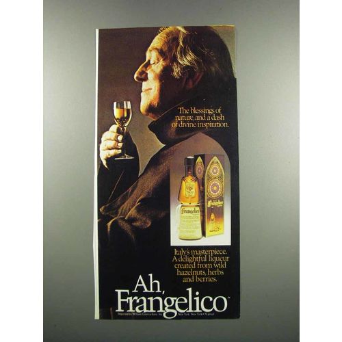 1983 Frangelico Liqueur Ad - Blessings of Nature