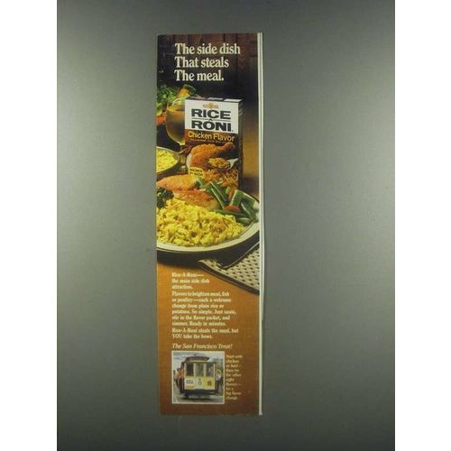 1985 Golden Grain Rice-a-Roni Chicken Flavor Ad