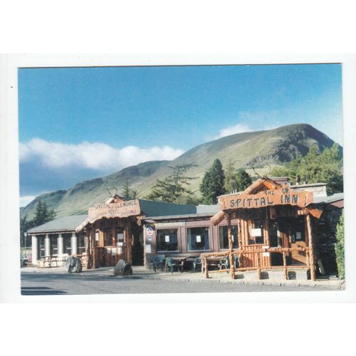 Spittal of Glenshee Hotel Perthshire Postcard A93