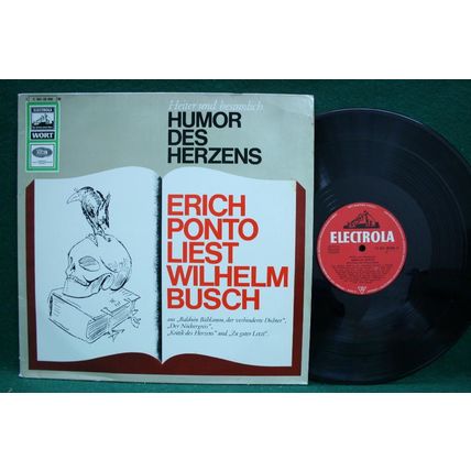 Erich Ponto - Liest Wilhelm Busch-Humor Des Herzens - C 061-28 800 M - EX-