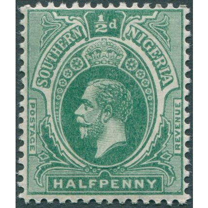 Southern Nigeria 1912 ½d green SG 45 unused