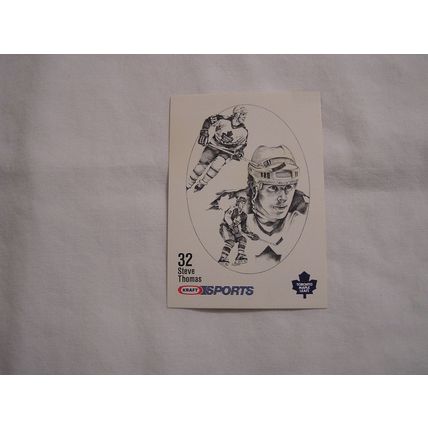 Steve Thomas 1986/87 Kraft Drawing