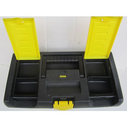 Stanley 12.5 inch tool box (black and yellow)