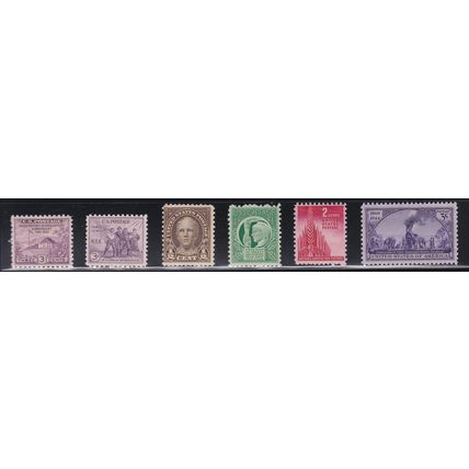 653 1/2c Nathan Hale Average Plus MNH VA0215c