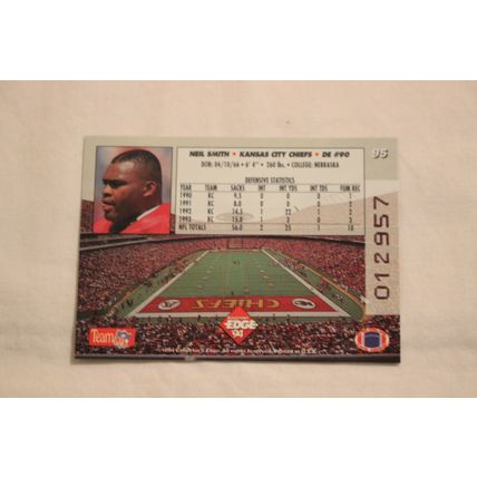 Neil Smith 1994 Collector's Edge SILVER BOSS SQUAD NO. 95 012957