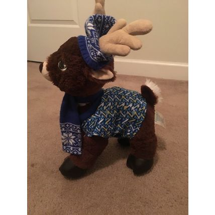 Build-A-Bear Dasher Reindeer Stuffed Animal Toy Holiday Christmas