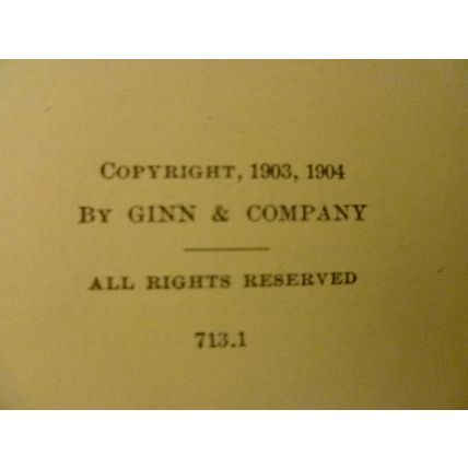 1904 ANTIQUARIAN ILLUSTRATED CHILDRENS TEXT THE JONES READERS BY GRADES BOOK ONE