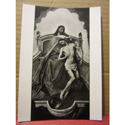 TRINITY ALTARPIECE by Van der Goes unused postcard National Gallery Scotland C /