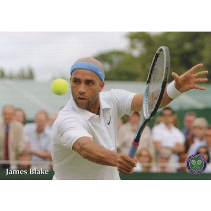 James Blake USA American Wimbledon Tennis Championship Postcard