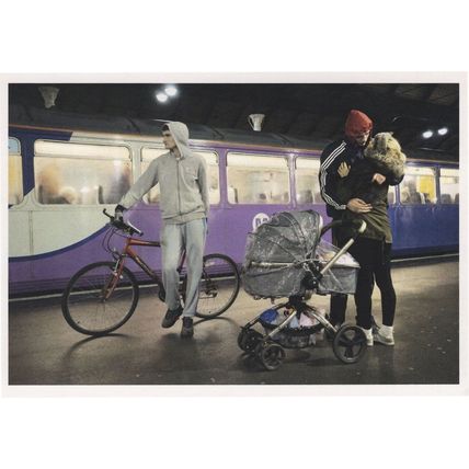 Paragon Station Kiss Bicycle Hull Yorkshire Train Postcard