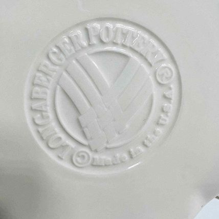 Longaberger Crock Canister Pottery Homestead 2-quart Ceramic Kitchen Storage