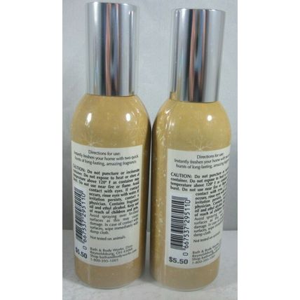 2 Bath & Body Works Home Room Spray Concentrated 1.5 oz Pumpkin Gingerbread