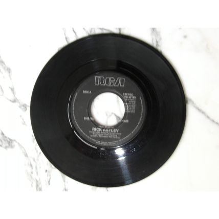 Rick Astley She Wants to Dance With Me 7" 45rpm Vinyl Record single RCA PB 42189