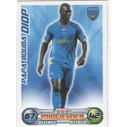 Match Attax 2008/2009 Papa Bouba Diop Portsmouth
