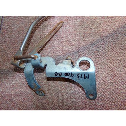 1973 Dodge Plymouth 400 Big Block Throttle Cable Bracket & Kickdown Linkage OEM
