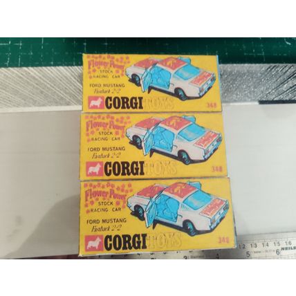 Corgi 348 Ford Mustang Fastback Reproduction /Replica Box