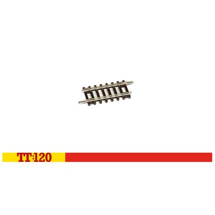 Hornby TT8011 Pack of 10 x Quarter Straight Track 41.5 mm TT:120 Scale - NEW