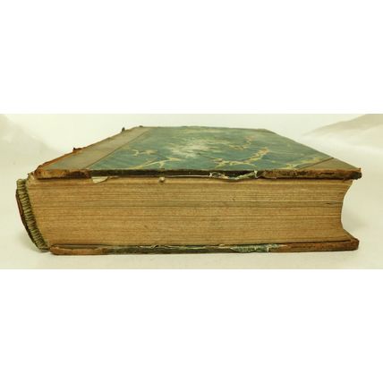 Antique Victorian Leather Book Theology Bible Anthology Choice Works Religion
