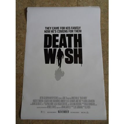 DEATH WISH - MOVIE POSTER - ADVANCE