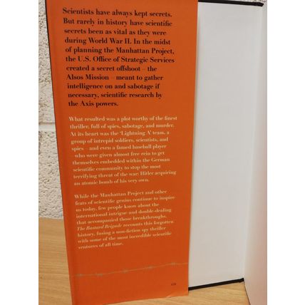 The Bastard Brigade - Sam Kean - UK 1st Printing - Hardback - 2019
