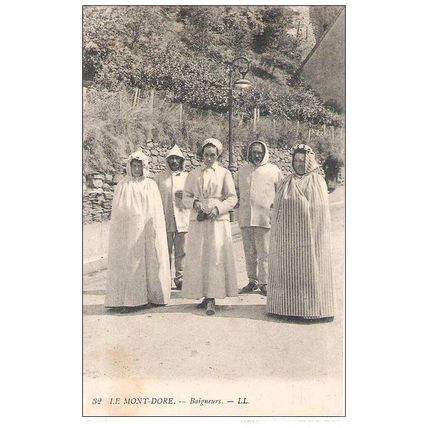 63 - Le Mont Dore - baigneurs