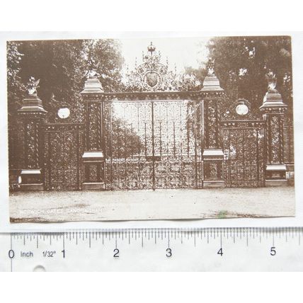 vintage postcard Sandringham, Norwich Gates
