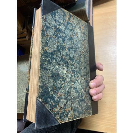 RARE* 1884 "THE QUIVER MAGAZINE" VOL 19 BOUND ISSUES 1.5kg ANTIQUE BOOK (P8)