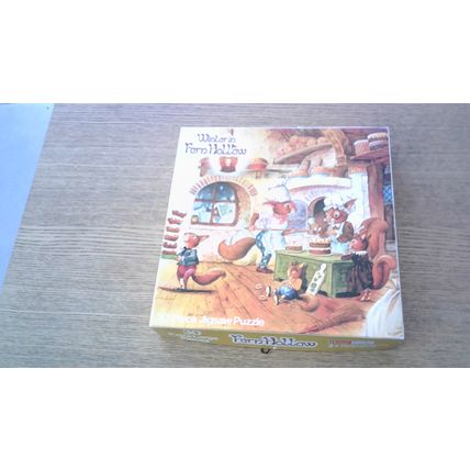 WINTER IN FERN HOLLOW Jigsaw Puzzle (30 Extra Large Pieces) Hestair (1980)