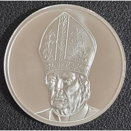 1 Oz Silver Intaglio Mint Trump "The Pontiff Of Profit"