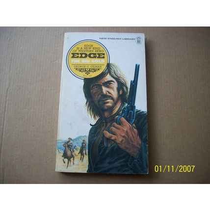 EDGE #14 The Big Gold -George G. Gilman- Nel Paperback book 1974