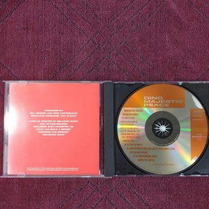 Dino Kartsonakis - Dino Majestic Peace - 2000 - Nature & Piano - CD - Used