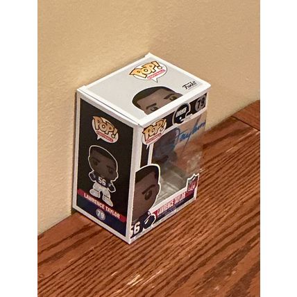 Funko Pop! Lawrence Taylor #79 Signed Beckett Limited Figure (With Protector)