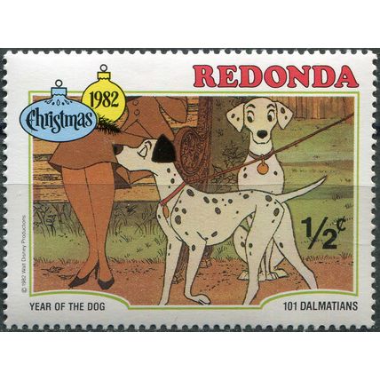 Redonda. 1982. Pongo and Perdita (MNH **) Stamp