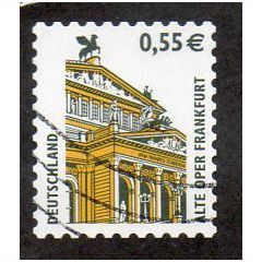 GER 2002 55c(S/A) 'TOURIST SIGHTS' FINE USED (EBID11260)