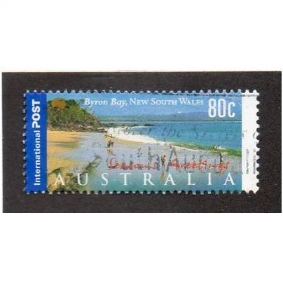 AUS 2000 80c 'BYRONS BAY' FINE USED (EBID2782)