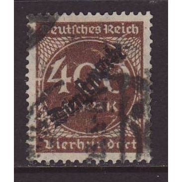 Germany 1923 SG O279 Used - Official (D-029)